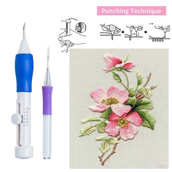 other arts and crafts diy magic embroidery pen set punch needle sewing accessories 50 threads plastic+steel home decoration ornaments
other arts and crafts diy magic embroidery pen set punch needle sewing accessories 50 threads plastic+steel home decoration ornaments
