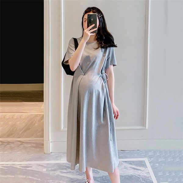 maternity dresses dress summer fashion loose round neck short sleeve personalized solid color large size mid-length tzdm23, White
maternity dresses dress summer fashion loose round neck short sleeve personalized solid color large size mid-length tzdm23, White