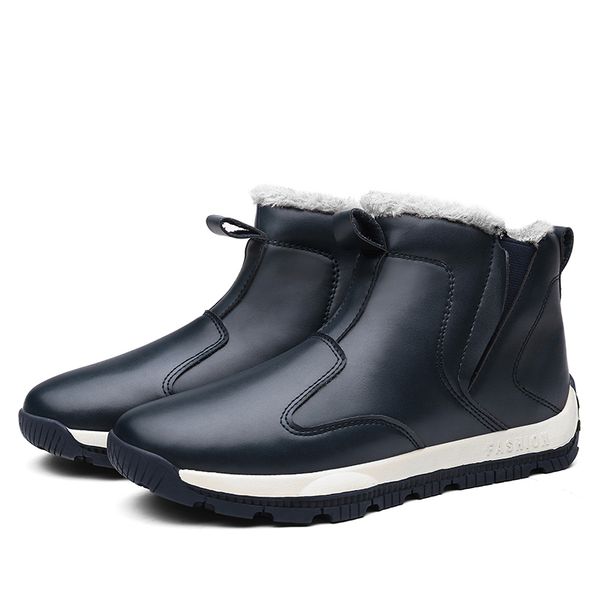 2021 new men boots winter outdoor sneakers mens leather snow boots waterproof warm plush boots snow ankle big size 39-48, Black
2021 new men boots winter outdoor sneakers mens leather snow boots waterproof warm plush boots snow ankle big size 39-48, Black