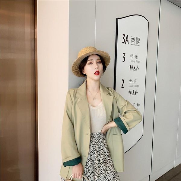 women's suits & blazers women casual office ladies notched blazer solid elegant pockets single breasted jackets female long sleeve loos, White;black
women's suits & blazers women casual office ladies notched blazer solid elegant pockets single breasted jackets female long sleeve loos, White;black