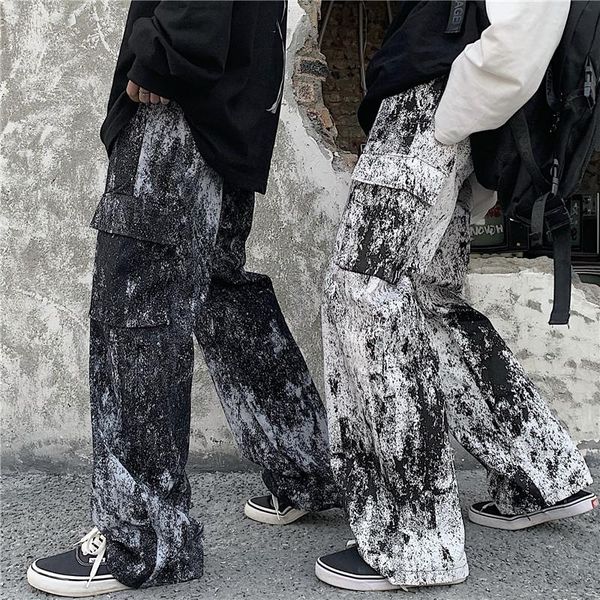 women's pants & capris spring fall casual style ulzzang cargo clothing loose harajuku hip hop length pockets wide leg, Black;white
women's pants & capris spring fall casual style ulzzang cargo clothing loose harajuku hip hop length pockets wide leg, Black;white