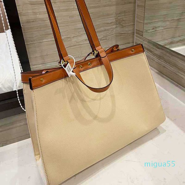 lager canvas tote 41cm handbag women shoulder bag fashion embroidery letter clutch bags leather trim gold hardware interior pocket
lager canvas tote 41cm handbag women shoulder bag fashion embroidery letter clutch bags leather trim gold hardware interior pocket