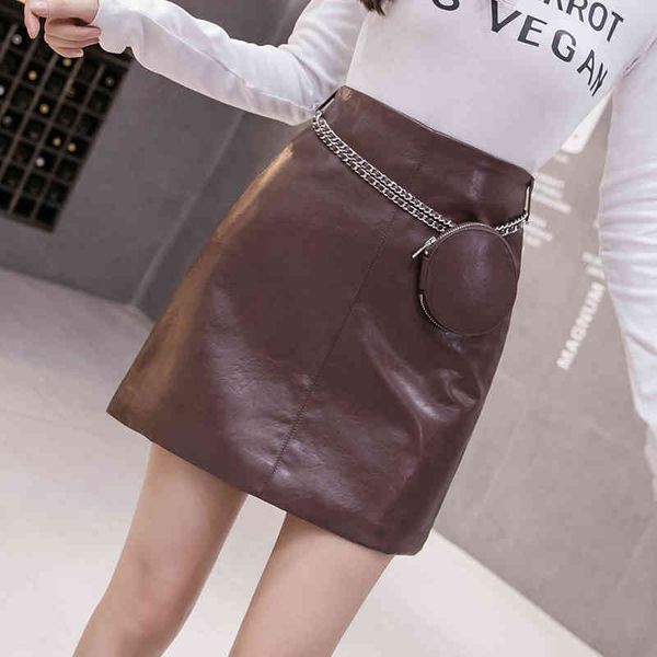 skirts autumn winter women's high-waisted vintage plutonium a-line leather short female skirt, Black
skirts autumn winter women's high-waisted vintage plutonium a-line leather short female skirt, Black