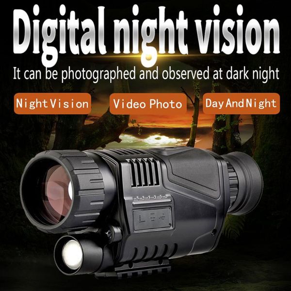 hunting cameras 5x digital zoom telescope night vision camera infrared monocular security monitoring equipment
hunting cameras 5x digital zoom telescope night vision camera infrared monocular security monitoring equipment