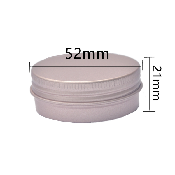 storage bottles & jars wholesale 30g aluminum tins cream boxs cosmetic containers hair wax/handmade soap pots 52*21mm rose gold threaded box
storage bottles & jars wholesale 30g aluminum tins cream boxs cosmetic containers hair wax/handmade soap pots 52*21mm rose gold threaded box