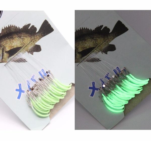 30pcs/pack luminous fishing hook 12-18# barbed hooks pesca tackle accessories high carbon steel
30pcs/pack luminous fishing hook 12-18# barbed hooks pesca tackle accessories high carbon steel
