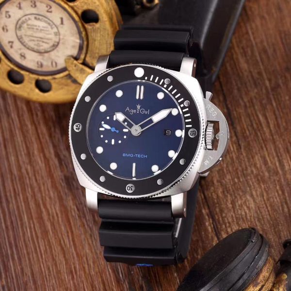 classic men automatic mechanical sapphire stainless steel watches silver black ceramica leather watch luminous + wristwatches, Slivery;brown
classic men automatic mechanical sapphire stainless steel watches silver black ceramica leather watch luminous + wristwatches, Slivery;brown