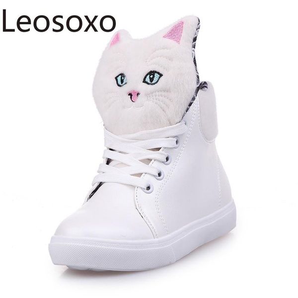 boots autumn winter lovely cat head cartoon high shoe female student white leisure comfortable sneaker, Black
boots autumn winter lovely cat head cartoon high shoe female student white leisure comfortable sneaker, Black