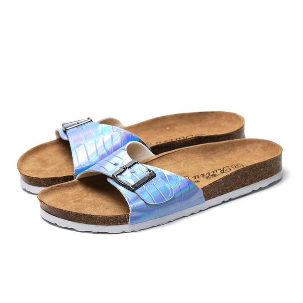fashion summer women platform cork slipper lovers casual sandals outdoor double buckle mixed color beach slides slippers, Black
fashion summer women platform cork slipper lovers casual sandals outdoor double buckle mixed color beach slides slippers, Black