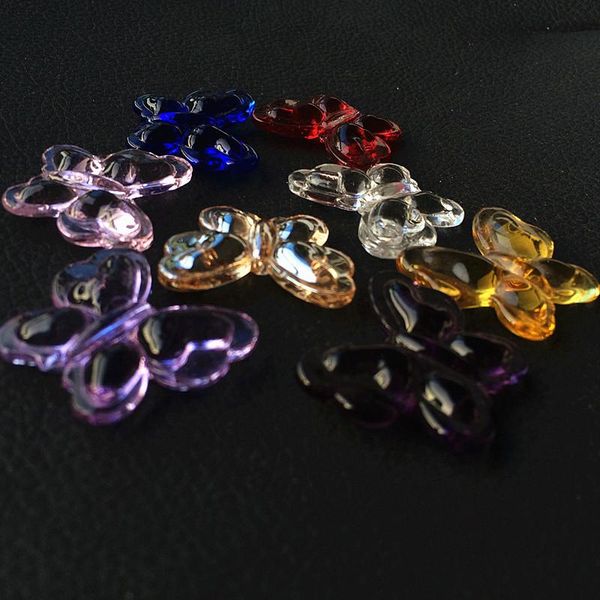 multicolor 28*35mm 10pcs crystal butterfly shape diy accessories beads artificial glass pendants with hole for curtains parts chandelier
multicolor 28*35mm 10pcs crystal butterfly shape diy accessories beads artificial glass pendants with hole for curtains parts chandelier