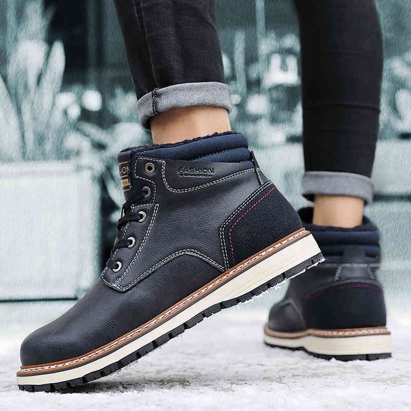dress shoes ankle boots warm men snow winter lace-up 2021 arrival fashion flock plush male comfortable casual ek6a, Black
dress shoes ankle boots warm men snow winter lace-up 2021 arrival fashion flock plush male comfortable casual ek6a, Black