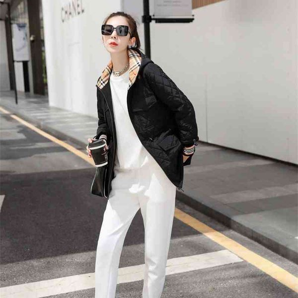 2021 autumn and winter new women's cotton padded jacket short coat bread suit small down b european, Black
2021 autumn and winter new women's cotton padded jacket short coat bread suit small down b european, Black