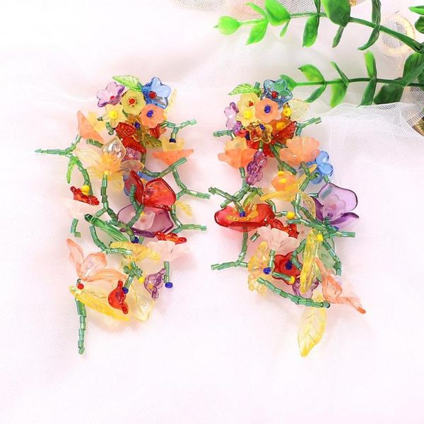 dangle & chandelier fashion creative hand-woven long flower earrings exaggerated trend resin cute women exquisite jewelry wholesale, Silver
dangle & chandelier fashion creative hand-woven long flower earrings exaggerated trend resin cute women exquisite jewelry wholesale, Silver