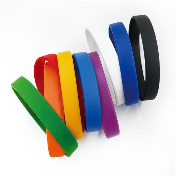 charm bracelets 1 piece silicone custom 10 colors rubber wristbands soft 20cm wristands bileklik pulseira, Golden;silver
charm bracelets 1 piece silicone custom 10 colors rubber wristbands soft 20cm wristands bileklik pulseira, Golden;silver