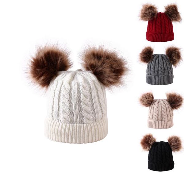 caps & hats double pompom baby hat for autumn winter warm crochet beanie cap girls boys twist knitted kids toddler bonnet, Yellow
caps & hats double pompom baby hat for autumn winter warm crochet beanie cap girls boys twist knitted kids toddler bonnet, Yellow