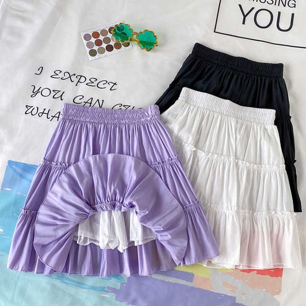 surmiitro fashion summer cotton mini pleated skirt women korean style purple black high waist skirt female shorts lining 210712
surmiitro fashion summer cotton mini pleated skirt women korean style purple black high waist skirt female shorts lining 210712