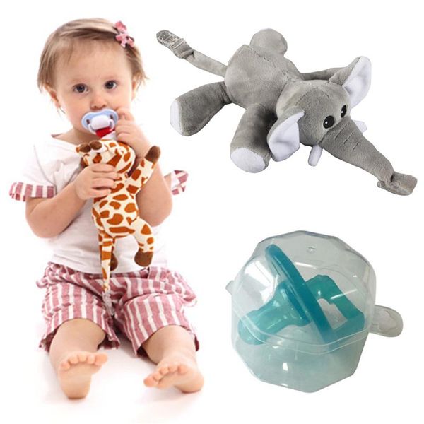 pacifiers# infant baby cartoon plush nipples holder boy girl dummy pacifier chain clip animal toys silicone (with box)
pacifiers# infant baby cartoon plush nipples holder boy girl dummy pacifier chain clip animal toys silicone (with box)