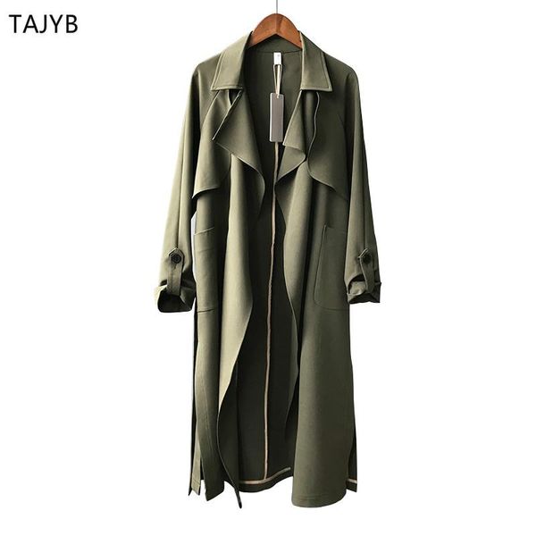 women's trench coats 2021 autumn light mature windbreaker jacket women long windproof fashion over-the-knee casual, Tan;black
women's trench coats 2021 autumn light mature windbreaker jacket women long windproof fashion over-the-knee casual, Tan;black
