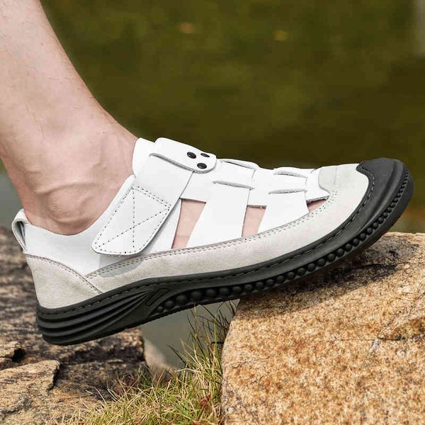 slippers shoes genuine leather men sandals summer beach fashion outdoor casuas light sport men sandalias 9xze, Black
slippers shoes genuine leather men sandals summer beach fashion outdoor casuas light sport men sandalias 9xze, Black