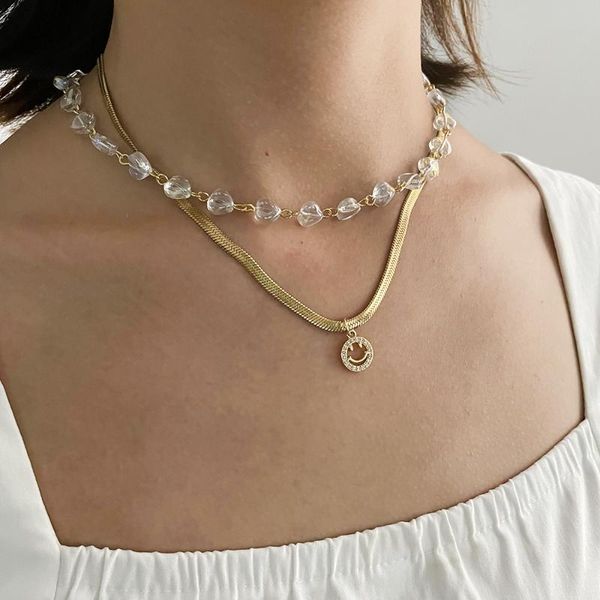 chokers peri'sbox cute geometric love beads choker for women romantic transparent heart acrylic beaded necklaces summer necklace jewelr, Golden;silver
chokers peri'sbox cute geometric love beads choker for women romantic transparent heart acrylic beaded necklaces summer necklace jewelr, Golden;silver