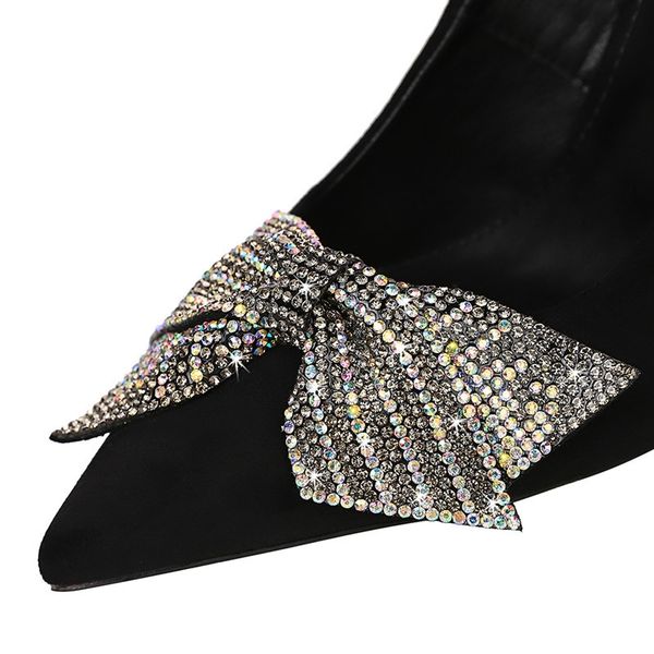 sandals elegant women pumps glitter crystal butterfly spring summer office lady shoes slingback high heels party wedding shoes 32i, Black
sandals elegant women pumps glitter crystal butterfly spring summer office lady shoes slingback high heels party wedding shoes 32i, Black