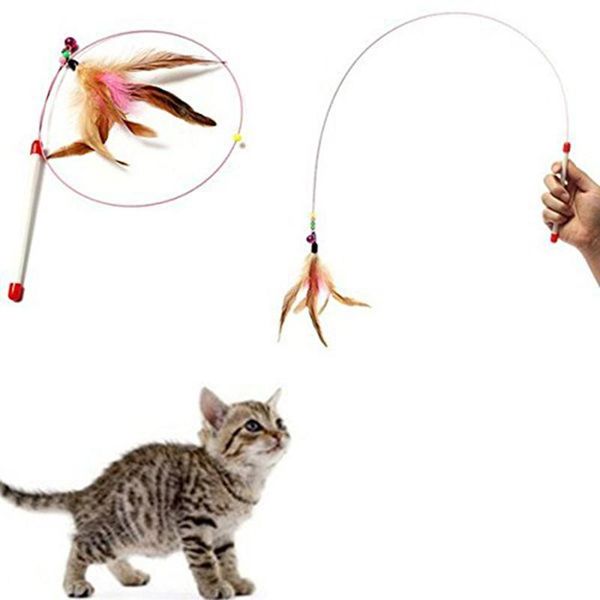cat toys yvyoo the selling pet supplies, cute toy ,cat interactive feather teaser wand , b90
cat toys yvyoo the selling pet supplies, cute toy ,cat interactive feather teaser wand , b90