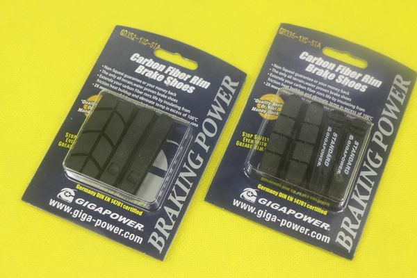 bike brakes gigapower gb336 standard all terrain ceramic fiber brake shoes carbon rims 10 11s v pads 4 pieces/ lot
bike brakes gigapower gb336 standard all terrain ceramic fiber brake shoes carbon rims 10 11s v pads 4 pieces/ lot