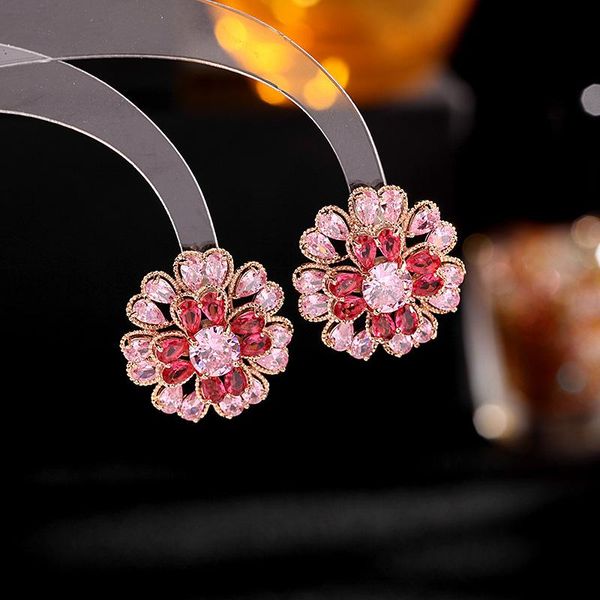 stud luxury sparkling purple yellow pink cubic zirconia flower earrings for women jewelry,fashion earings engagement accessories, Golden;silver
stud luxury sparkling purple yellow pink cubic zirconia flower earrings for women jewelry,fashion earings engagement accessories, Golden;silver