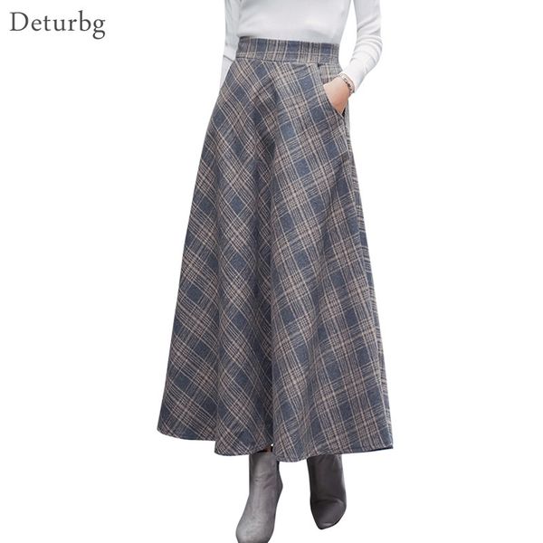 casual dresses japanese style vintage plaid long skirt for women streetwear zipper elastic high waist pocket woolen skirts winter, Black;gray
casual dresses japanese style vintage plaid long skirt for women streetwear zipper elastic high waist pocket woolen skirts winter, Black;gray