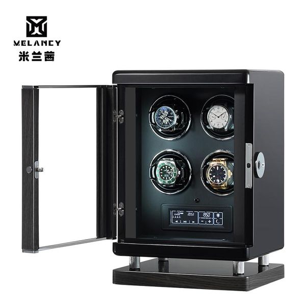 watch boxes & cases 4 slots winder for automatic watches box storage display case, Black;blue
watch boxes & cases 4 slots winder for automatic watches box storage display case, Black;blue