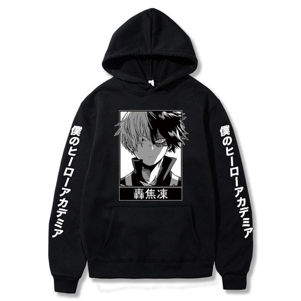 men's hoodies & sweatshirts anime my hero academia hoodie so todoroki pullover boku no, Black
men's hoodies & sweatshirts anime my hero academia hoodie so todoroki pullover boku no, Black
