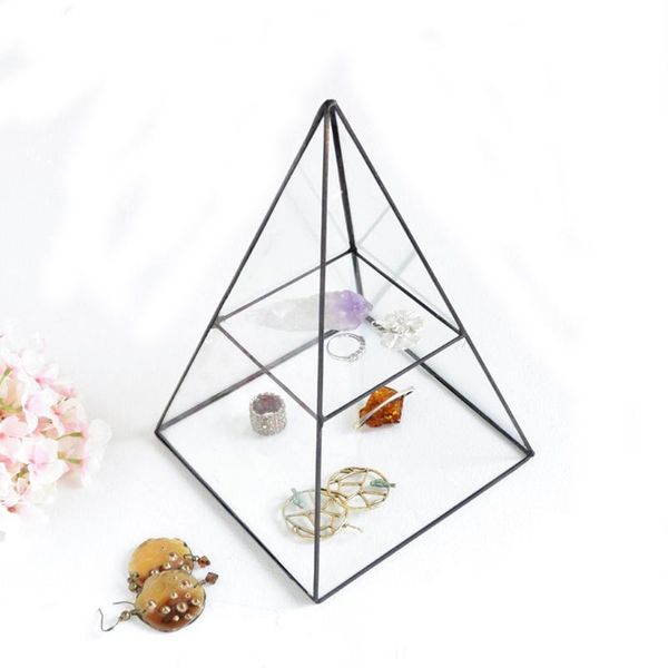 jewelry pouches, bags luxury trinket storage caseshinnie women jewelrydispaly stand pyramid clear glass box jewellery display vanity tray fo, Pink;blue
jewelry pouches, bags luxury trinket storage caseshinnie women jewelrydispaly stand pyramid clear glass box jewellery display vanity tray fo, Pink;blue