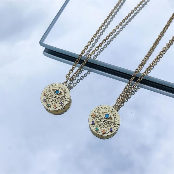 pendant necklaces 1pc metallic color evil eye necklace for women men eyes lucky jewelry accessory, Silver
pendant necklaces 1pc metallic color evil eye necklace for women men eyes lucky jewelry accessory, Silver