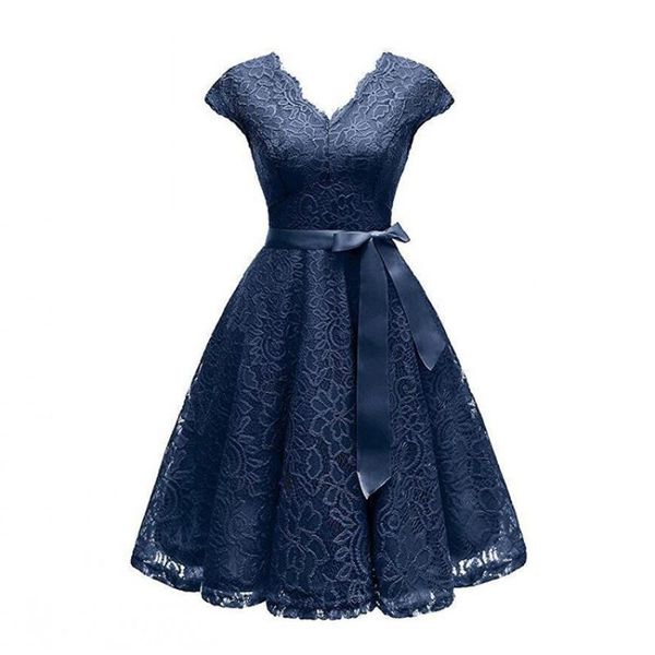 party dresses v-neck lace knee-length women's with short sleeves dress for women female vestidos arrival chic est price, White;black
party dresses v-neck lace knee-length women's with short sleeves dress for women female vestidos arrival chic est price, White;black