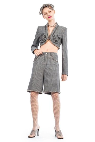 women's shorts summer fashion 2021ss women plaid diamonds short pants for female gdnz 5.28, White;black
women's shorts summer fashion 2021ss women plaid diamonds short pants for female gdnz 5.28, White;black