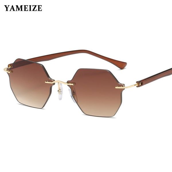 rimless polygon sunglasses women men brand design light weight frameless vintage sun glasses female eyewear gafas de sol, White;black
rimless polygon sunglasses women men brand design light weight frameless vintage sun glasses female eyewear gafas de sol, White;black