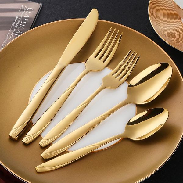 dinnerware sets buyer star european 304 stainless steel western cutlery 5 pcs/set kitchen tableware dinner set for drop
dinnerware sets buyer star european 304 stainless steel western cutlery 5 pcs/set kitchen tableware dinner set for drop
