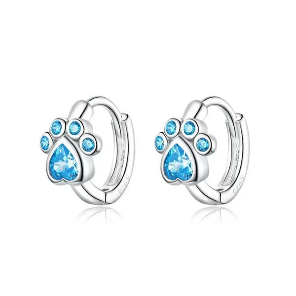 genuine cat paw blue crystal earring lady 925 sterling silver ear clasp cute shiny bling mini white women jewelry accessories 12 5jm g2, Golden;silver
genuine cat paw blue crystal earring lady 925 sterling silver ear clasp cute shiny bling mini white women jewelry accessories 12 5jm g2, Golden;silver