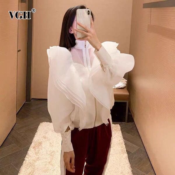 patchwork ruffle zipper shirt for women turtleneck long sleeve casual white blouse female fashion clothing 2021 tide women's blouses &
patchwork ruffle zipper shirt for women turtleneck long sleeve casual white blouse female fashion clothing 2021 tide women's blouses &