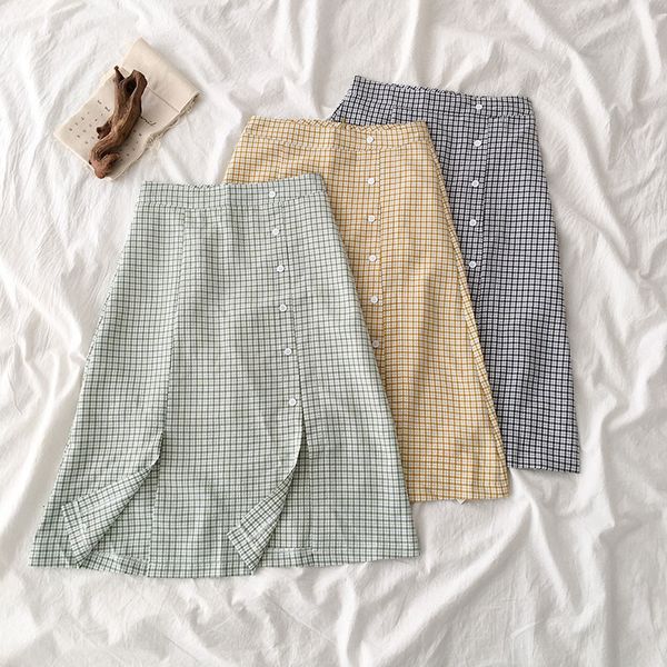 skirts casual high waist a-line summer korean version of the plaid knee was thin and split female skirt rpcf, Black
skirts casual high waist a-line summer korean version of the plaid knee was thin and split female skirt rpcf, Black
