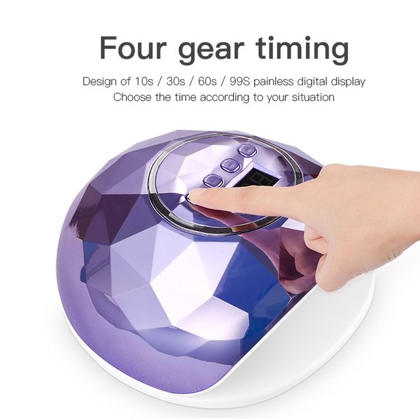 86w nail dryer professional led uv lamp for all gel nail polishing 39 pcs leds fast drying nail lamp with timer smart sensor
86w nail dryer professional led uv lamp for all gel nail polishing 39 pcs leds fast drying nail lamp with timer smart sensor