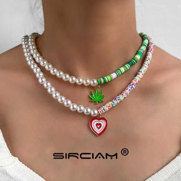 chokers boho candy heart mushroom clay beaded imitation pearl choker necklace for women asymmetry soft pottery vacation jewelry, Golden;silver
chokers boho candy heart mushroom clay beaded imitation pearl choker necklace for women asymmetry soft pottery vacation jewelry, Golden;silver