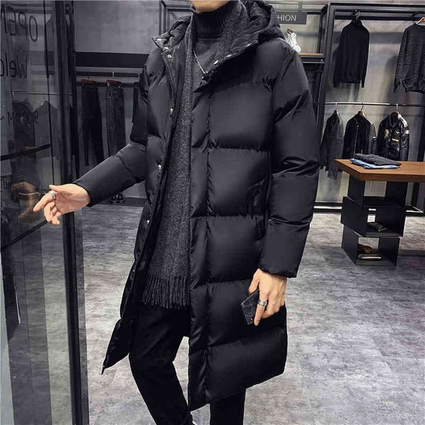 for men hooded casual long down thicker warm parkas new male outwear winter coats slim fit ets 5xl, Black
for men hooded casual long down thicker warm parkas new male outwear winter coats slim fit ets 5xl, Black