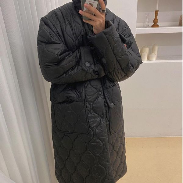 men's down & parkas clothing korean long style cotton-padded clothes 2021 witner couple fashion oversize loose warm coat for male, Black
men's down & parkas clothing korean long style cotton-padded clothes 2021 witner couple fashion oversize loose warm coat for male, Black