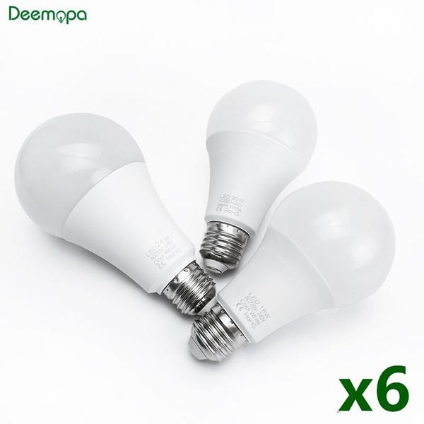 bulbs 6pcs/lot led bulb e27 e14 3w 6w 9w 12w 15w 18w 20w 24w lampada light ac220v bombilla spotlight lighting cold/warm white lamp
bulbs 6pcs/lot led bulb e27 e14 3w 6w 9w 12w 15w 18w 20w 24w lampada light ac220v bombilla spotlight lighting cold/warm white lamp