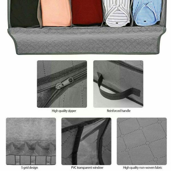 clothing & wardrobe storage under bed bag quilt blanket clothes container closet organizer box divider folding bin large c7e0
clothing & wardrobe storage under bed bag quilt blanket clothes container closet organizer box divider folding bin large c7e0