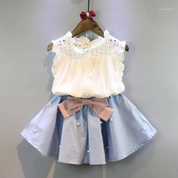 summer kid baby girl ruffle neck sleeveless shirt blouse +bowknot tutu mini dress 2pcs clothes girl's dresses1, Red;yellow
summer kid baby girl ruffle neck sleeveless shirt blouse +bowknot tutu mini dress 2pcs clothes girl's dresses1, Red;yellow