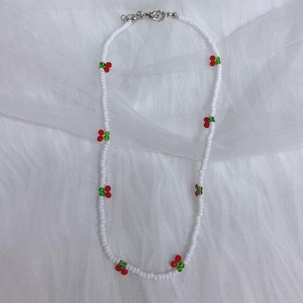 chokers women bohemian jewelry resin bead choker cute black white cherry pendant necklace chockers bijoux femme, Golden;silver
chokers women bohemian jewelry resin bead choker cute black white cherry pendant necklace chockers bijoux femme, Golden;silver