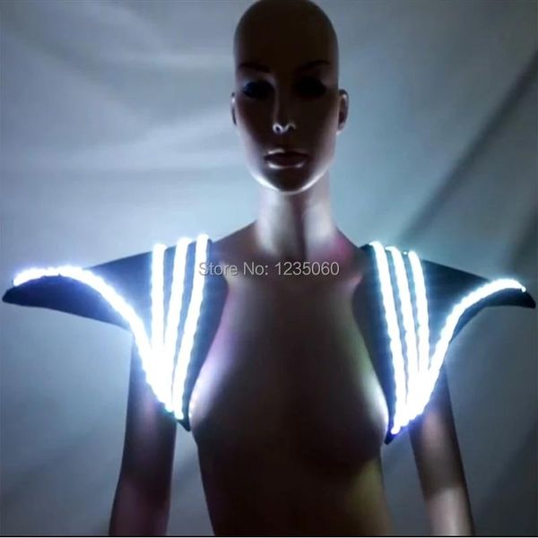 party decoration year's eve decorations colorful led luminous shoulder illuminate women costume nightclub rave stage ballroom clothes
party decoration year's eve decorations colorful led luminous shoulder illuminate women costume nightclub rave stage ballroom clothes