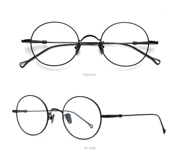 pure titanium retro glasses frame women round myopia eyewear clear lens goggle optical eyeglasses men spectacle fashion sunglas1, Black
pure titanium retro glasses frame women round myopia eyewear clear lens goggle optical eyeglasses men spectacle fashion sunglas1, Black